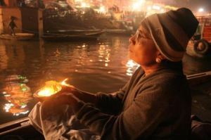 Varanasi evening prayers