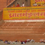 a boat on the ganges 16